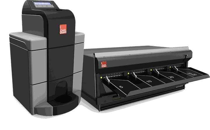 CashGuard Premium StrongPoint - recycleur de pièces et billets haute capacité