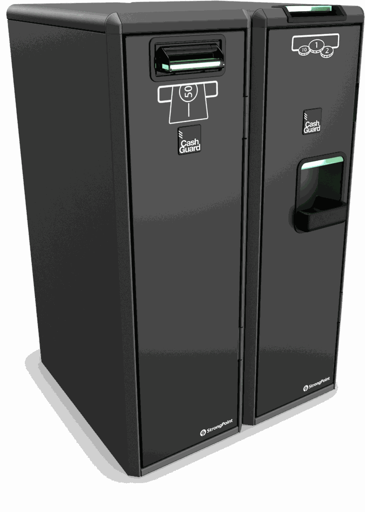 CashGuard Unico StrongPoint - caisse automatique en libre-service pour restaurants et boulangeries