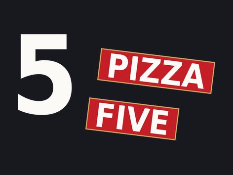 Logo Pizza Five, client OIESATIS à Épinay-sur-Seine